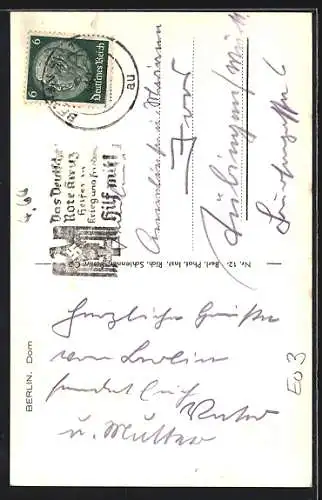 AK Berlin, Dom mit Strassenpartie