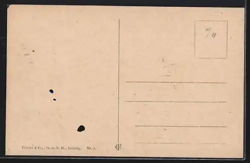AK Bremen, Kaiser-Wilhelm-Denkmal & Ratskeller-Eingang