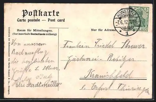 AK Mainau, Innerer Schlosshof