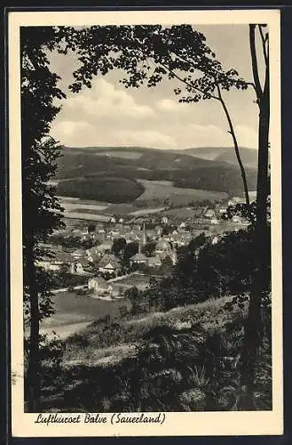 AK Balve /Sauerland, Teilansicht mit Blick vom Schieberg