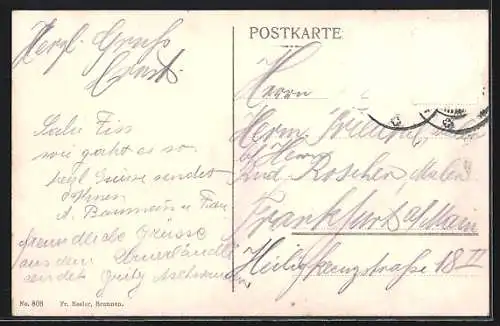 AK Axenstrasse, Felsentunnel mit See und Bristenstock