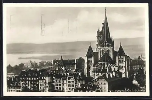 AK Lausanne, La Cathédrale