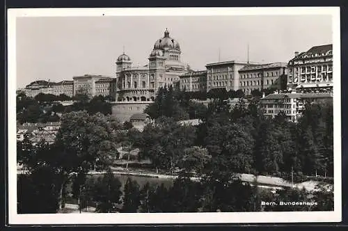 AK Bern, Blick auf das Bundeshaus