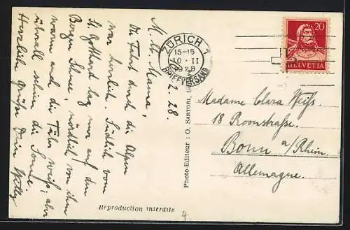 AK Genève, Palais des Nations