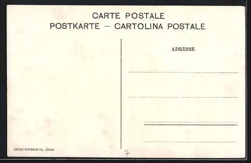 AK Bern, Kirchenfeldbrücke und Bundespalast