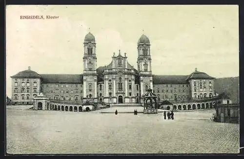 AK Einsiedeln, Partie am Kloster