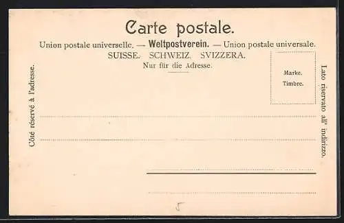 AK Bern, Historisches Museum, Innenansicht