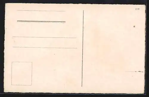 AK Zwei Kinder mit Osterküken im Korb, Ostergruss