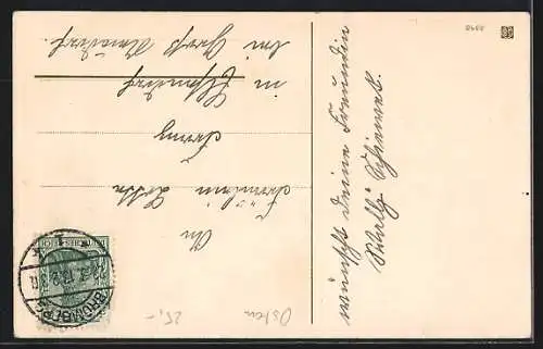 AK Osterküken zerstören Eier während der Hahn schläft