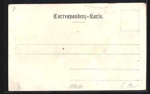 AK St. Florian, Ortspanorama mit Stift St. Florian, mit leuchtenden Fenstern