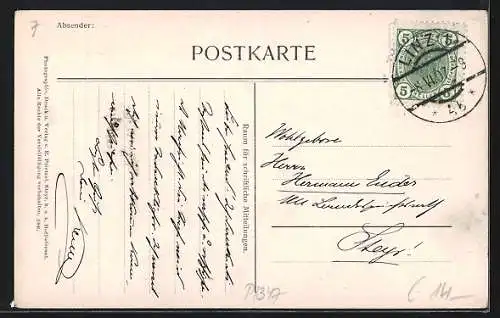 AK Enns, Wienerstrasse, Linzerstrasse, Alter Festungsturm, Kaserne, Totalansicht