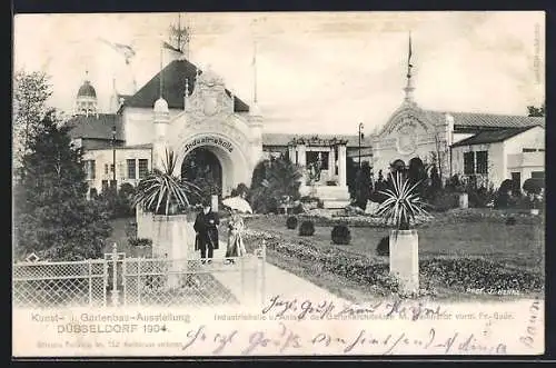 AK Düsseldorf, Kunst- und Gartenbau-Ausstellung 1904, Industriehalle