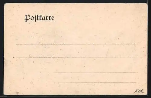 AK Düsseldorf, Industrie- Gewerbe- und Kunst-Ausstellung 1902, Marine-Schauspiele