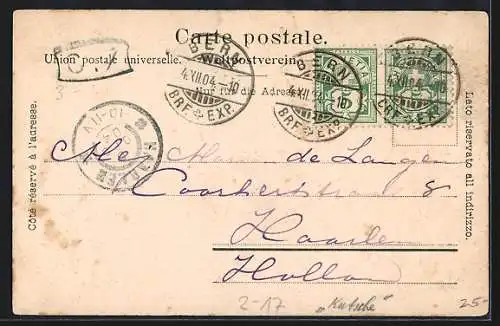 AK Schweizer Gebirgspost, Post-Kutsche