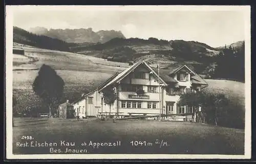 AK Appenzell, Restaurant Frohblick Eischen Kau