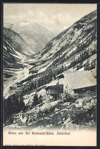 AK Grawand-Hütte im Zillertal