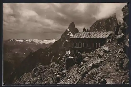 AK Courmayeur, Rif. Alb. Torino e Aig. Noir de Petèret