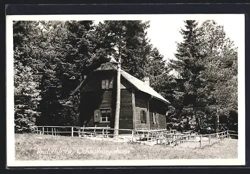 AK Ochsenburgerhütte auf der Rudolfshöhe