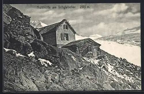 AK Thältihütte am Triftgletscher