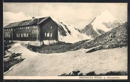 AK Hallesche Hütte gegen Königspitze