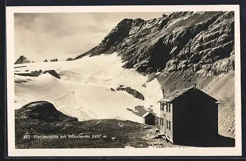 AK Claridenhütte mit Gemsfayren