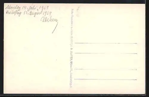 AK Schutzhaus auf der Kerschbaumeralm i. d. Lienzer Dolomiten