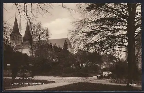 AK Kleve / Rhein, Anlagen im Prinz-Moritz-Park