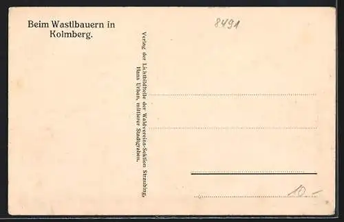 AK Kolmberg / Straubing, beim Wastlbauern im Kolmberg