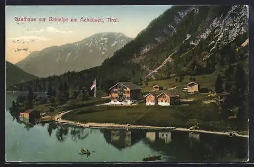 AK Achenkirch, Gasthaus zur Gaisalpe am Achensee