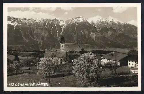 AK Lans, Ortsansicht mit Nordkette