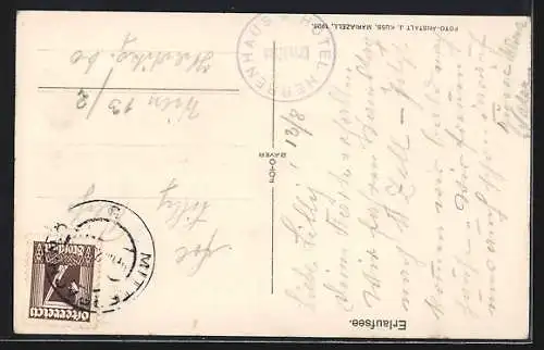 AK Erlaufsee, Gasthaus mit Ruderbooten