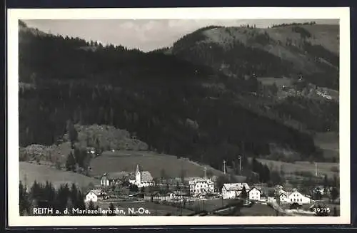 AK Reith a. d. Mariazellerbahn, Blick auf den Ort