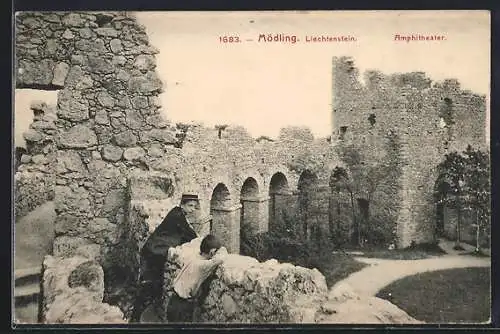 AK Mödling, Burg Liechtenstein, Amphitheater