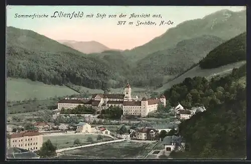 AK Lilienfeld /N.-Oe., Blick zum Stift