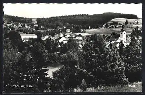 AK Litschau /N.-Oe., Blick auf den Ort