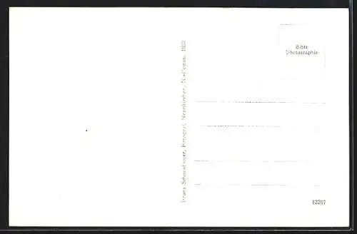 AK Zöbern, Ansicht aus der Vogelschau