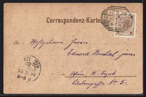 AK Semmering, Kirche auf dem Semmering