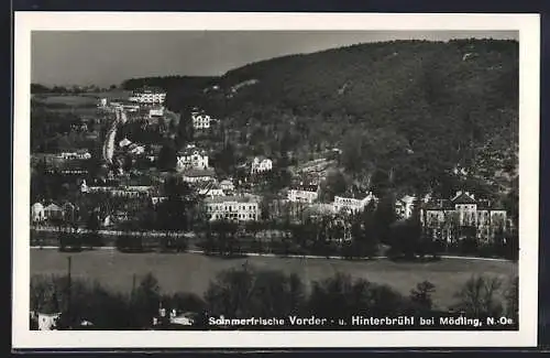 AK Hinterbrühl, Blick auf die Sommerfrische