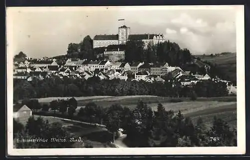 AK Weitra, Ortsansicht aus der Ferne