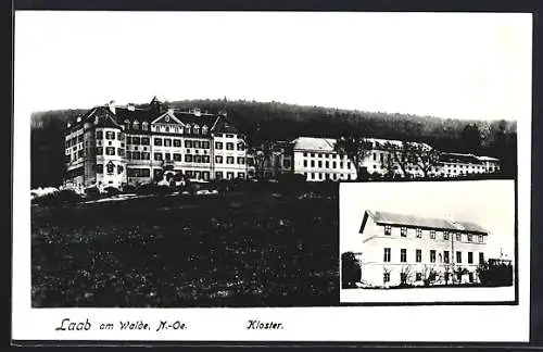 AK Laab am Walde, Blick auf das Kloster