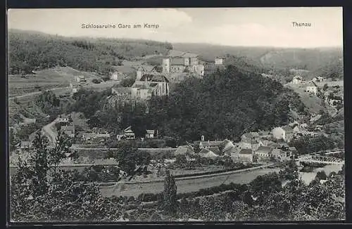 AK Thunau, Schlossruine Gars am Kamp