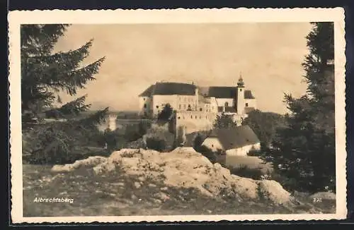 AK Albrechtsberg, Blick auf das Schloss