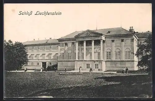 AK Liechtenstein, Partie am Schloss