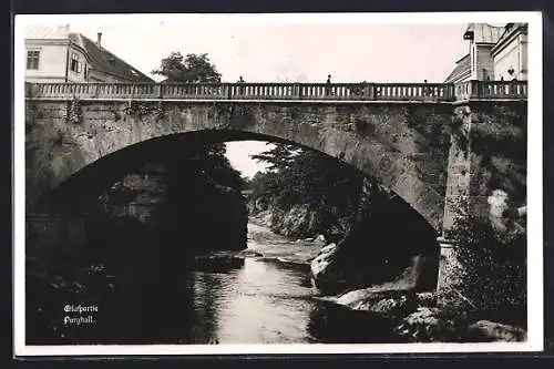 AK Purgstall, Erlafpartie an der Brücke