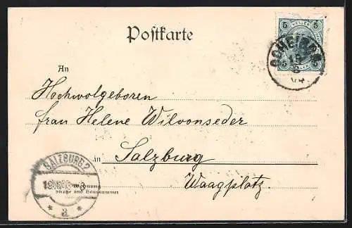 AK Scheibbs /N.-Oe., Totalansicht aus der Vogelschau