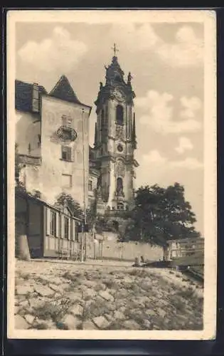 AK Dürnstein, Partie am Landungsplatz