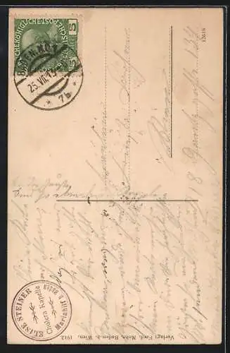 AK Baden b. Wien, Cholera-Kapelle im Helenental