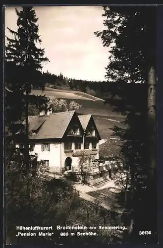 AK Breitenstein am Semmering, Pension Marie im Sonnenschein