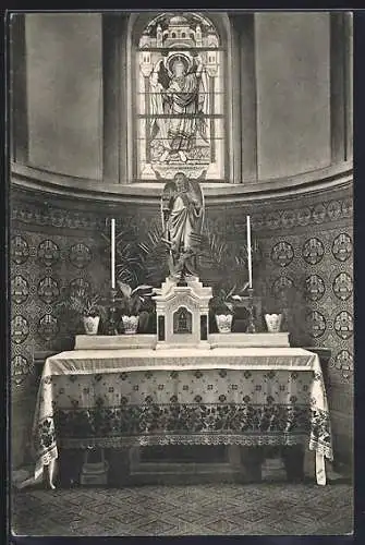 AK Mödling /N.-Oe., Missionshaus St. Gabriel, Raphaels-Altar