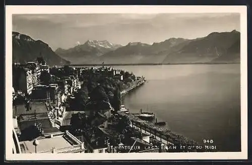 AK Montreux, Lac Leman et Dents du Midi